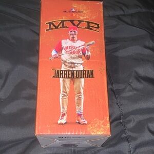 MVP Baseball Figurine - Red and Gold